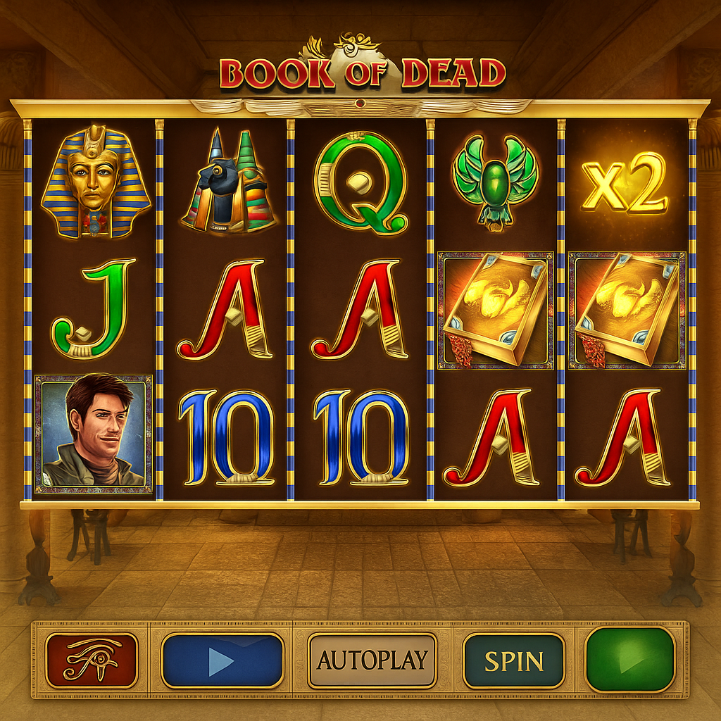 Vavada - Book of Dead Slot Game - Play'n GO