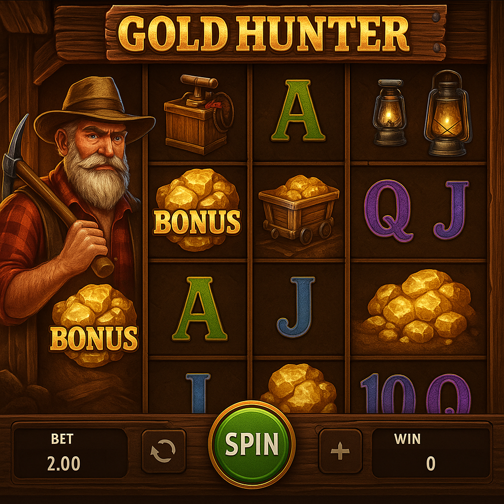 Vavada - Gold Hunter Slot Game - Hacksaw Gaming